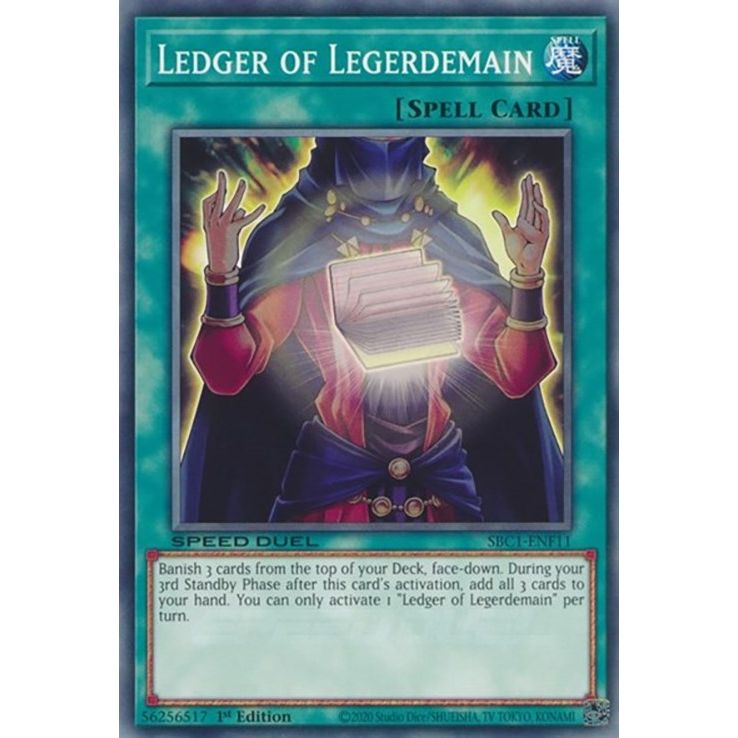 Image for Ledger of Legerdemain (SBC1-ENF11) (SBC1) - YuGiOh