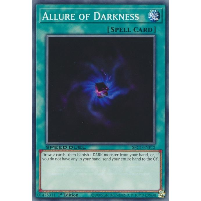 Image for Allure of Darkness (SBC1-ENF12) (SBC1) - YuGiOh