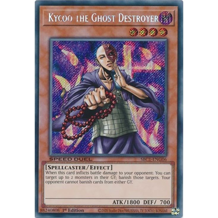 Image for Kycoo the Ghost Destroyer (Secret Rare) (SBC1-ENG06) (SBC1) - YuGiOh