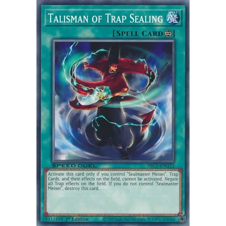Image for Talisman of Trap Sealing (SBC1-ENG12) (SBC1) - YuGiOh