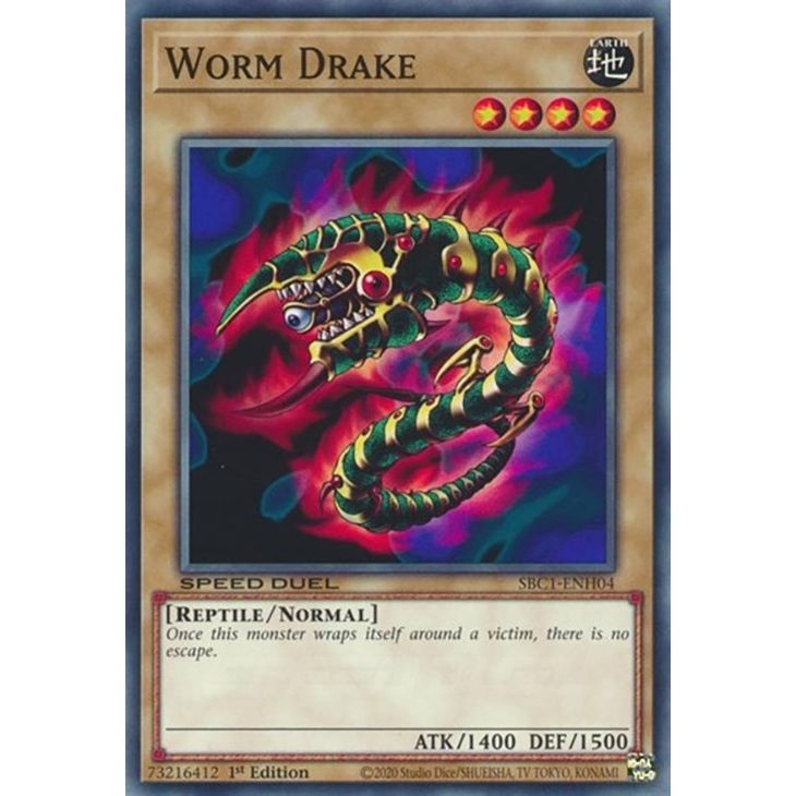 Image for Worm Drake (SBC1-ENH04) (SBC1) - YuGiOh