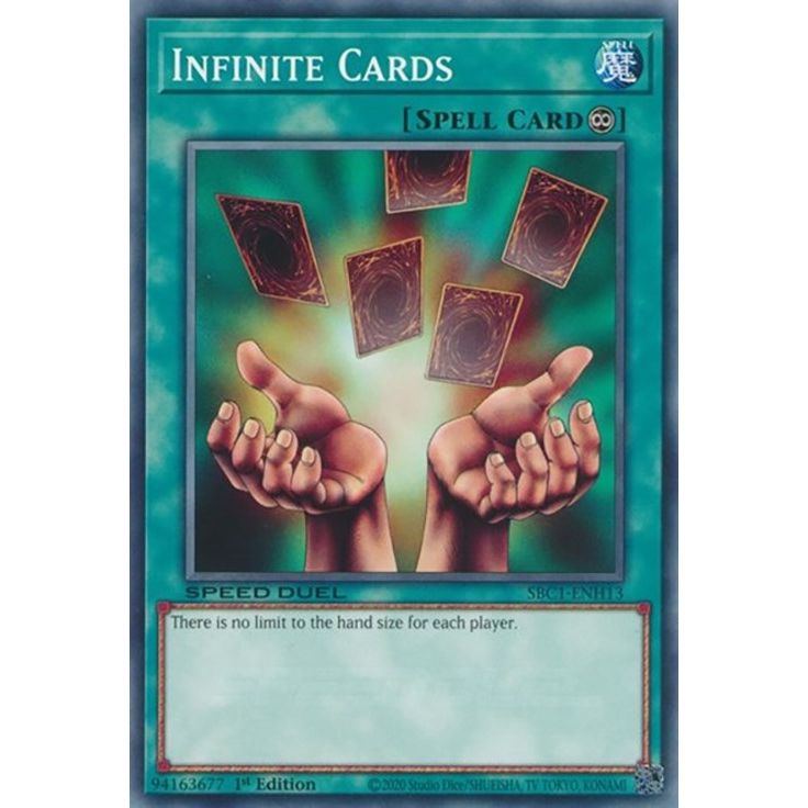 Image for Infinite Cards (SBC1-ENH13) (SBC1) - YuGiOh