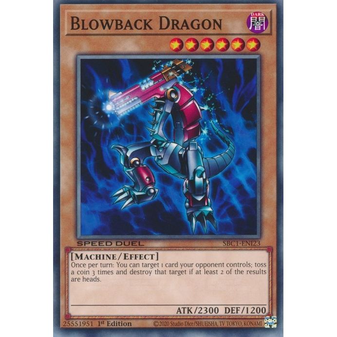 Image for Blowback Dragon (SBC1-ENI23) (SBC1) - YuGiOh