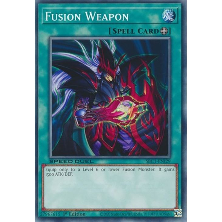 Image for Fusion Weapon (SBC1-ENI29) (SBC1) - YuGiOh