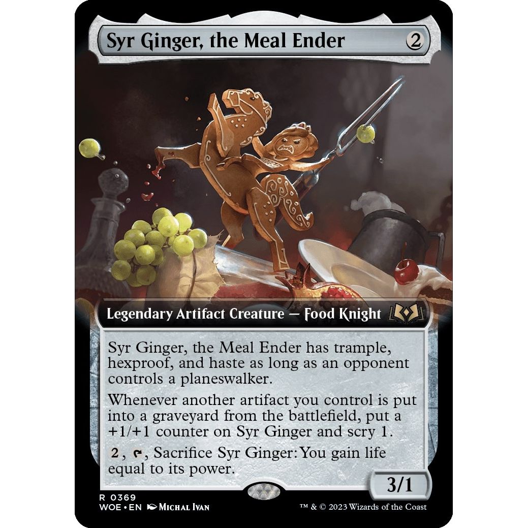 Image for Syr Ginger, the Meal Ender (Extended Art) (369) (WOE) - Magic: The Gathering