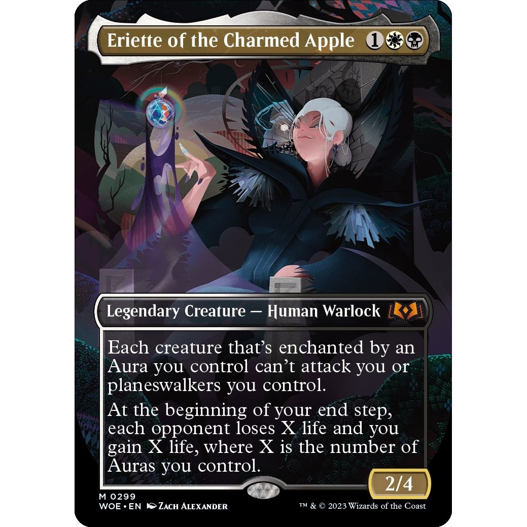 Image for Eriette of the Charmed Apple (Borderless) (299) (WOE) - Magic: The Gathering
