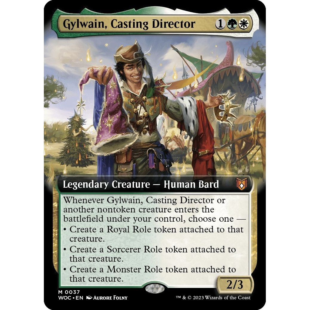 Image for Gylwain, Casting Director (Extended Art) (37) (WOC) - Magic: The Gathering