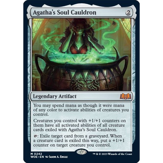 Image for Agatha's Soul Cauldron (242) (WOE) - Magic: The Gathering
