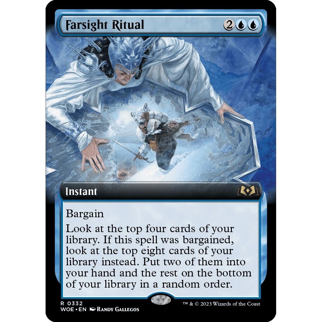 Image for Farsight Ritual (Extended Art) (332) (WOE) - Magic: The Gathering