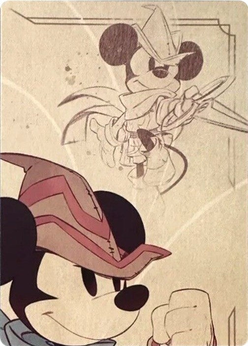 Image for Mickey Mouse - Brave Little Tailor Puzzle Insert (Top Right) (1) - Disney Lorcana