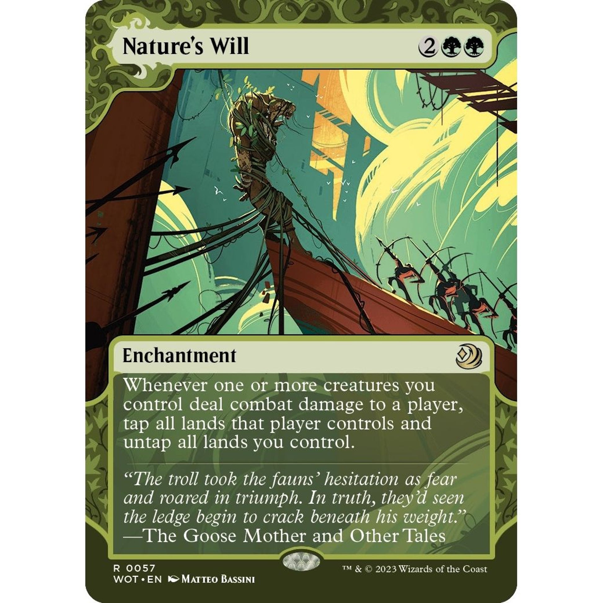 Image for Nature's Will (57) (WOT) - Magic: The Gathering