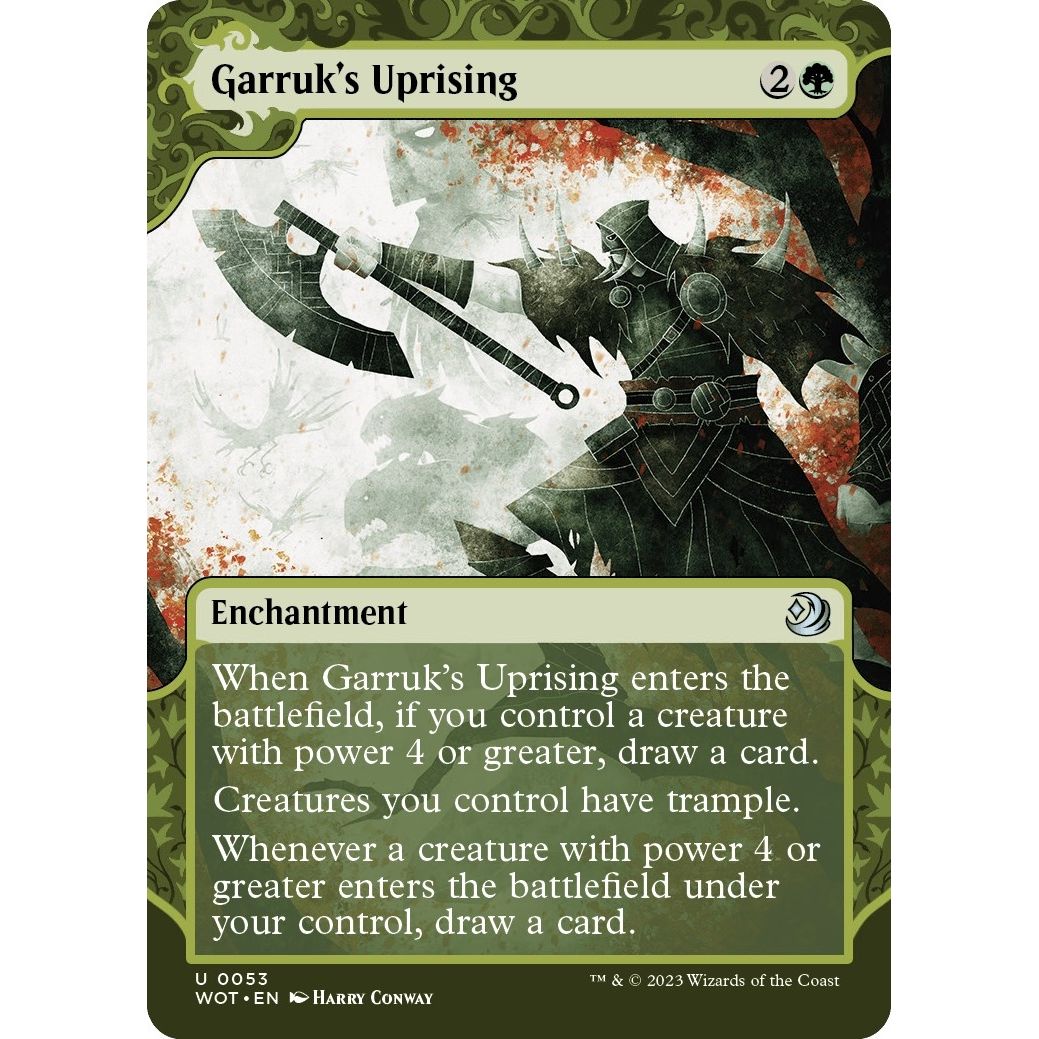 Image for Garruk's Uprising (53) (WOT) - Magic: The Gathering