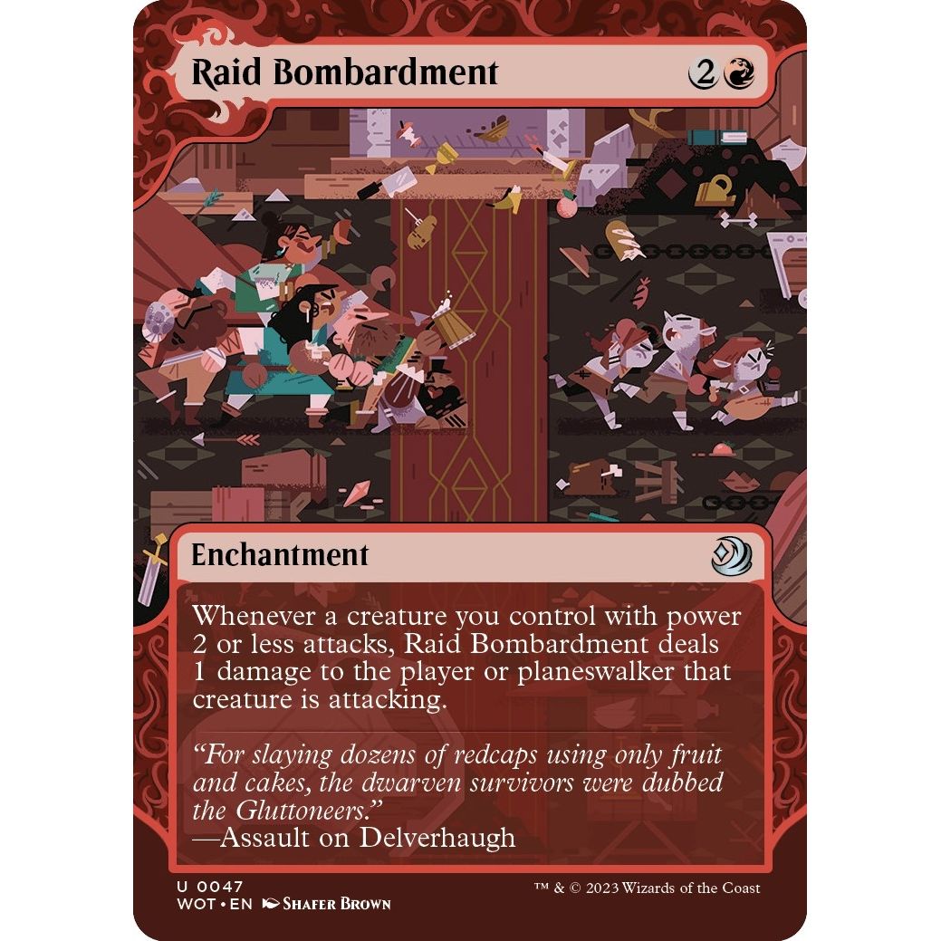 Image for Raid Bombardment (47) (WOT) - Magic: The Gathering