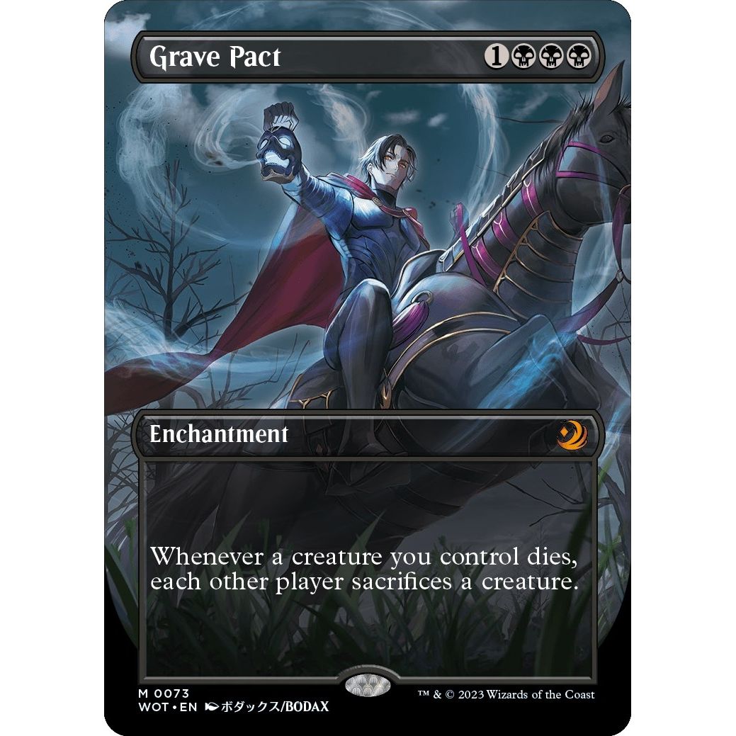 Image for Grave Pact (Anime Borderless) (73) (WOT) - Magic: The Gathering