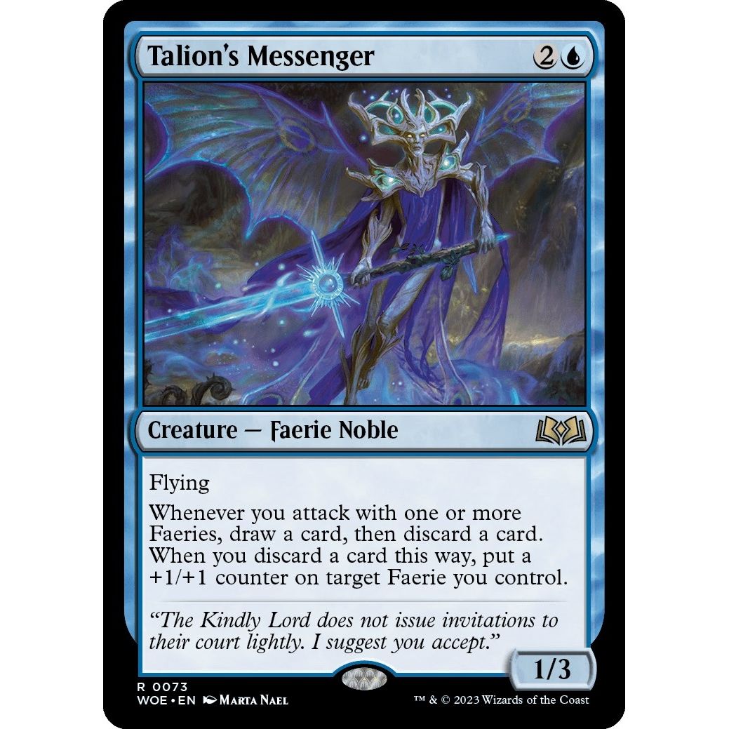 Image for Talion's Messenger (73) (WOE) - Magic: The Gathering
