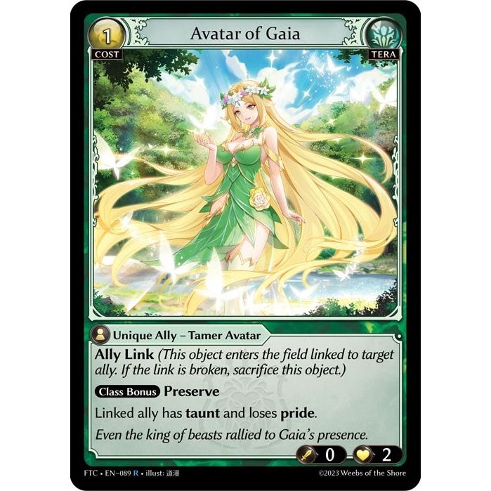 Image for Avatar of Gaia (089) (FTC) - Grand Archive TCG