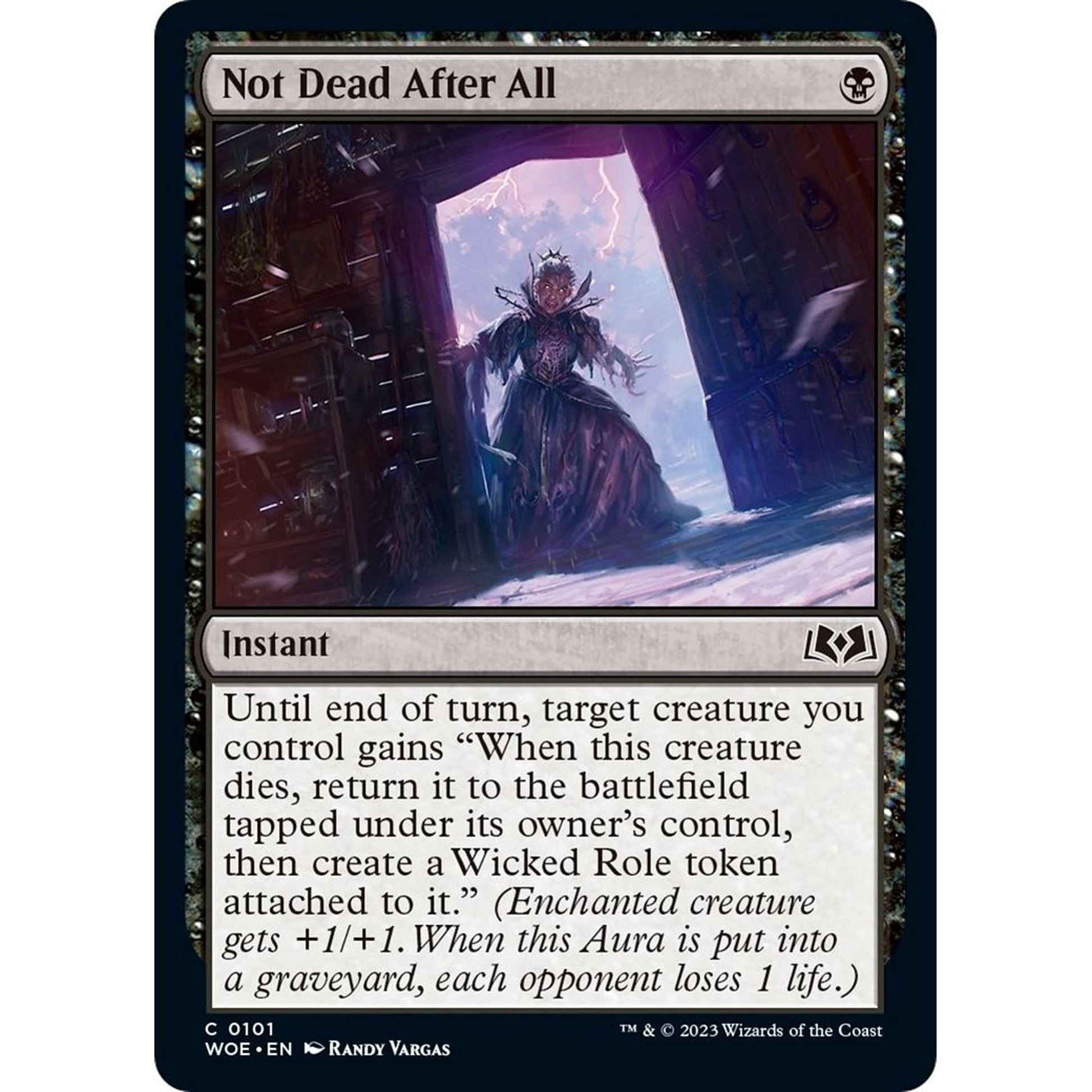 Image for Not Dead After All (101) (WOE) - Magic: The Gathering