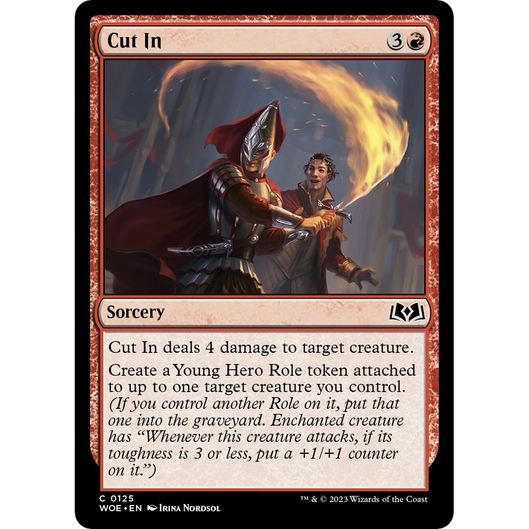 Image for Cut In (125) (WOE) - Magic: The Gathering