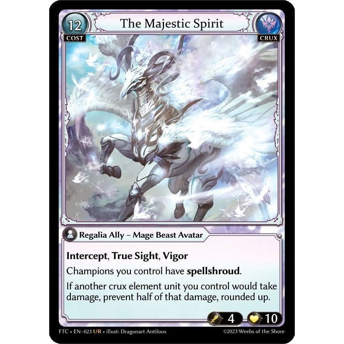 Image for The Majestic Spirit (023) (FTC) - Grand Archive TCG