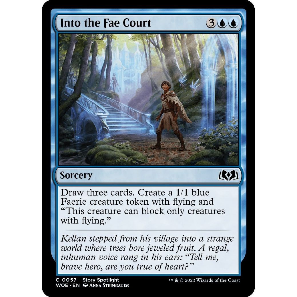 Image for Into the Fae Court (57) (WOE) - Magic: The Gathering