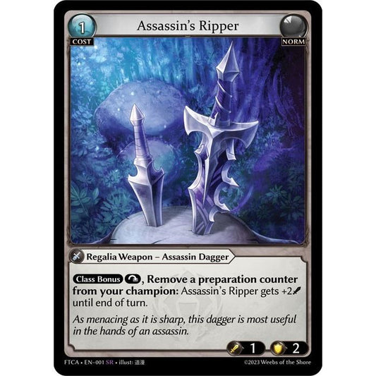 Image for Assassin's Ripper (001) (FTC) - Grand Archive TCG