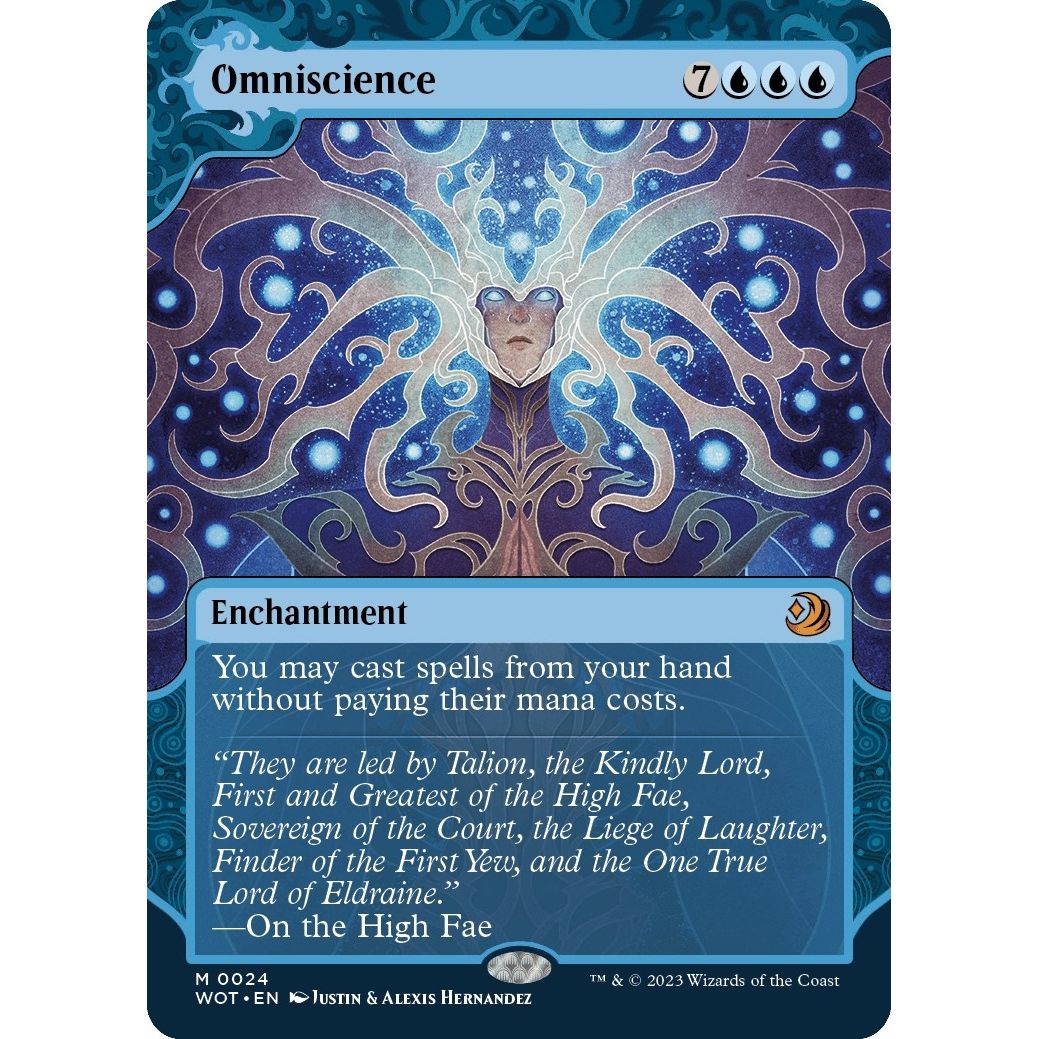 Image for Omniscience (24) (WOT) - Magic: The Gathering