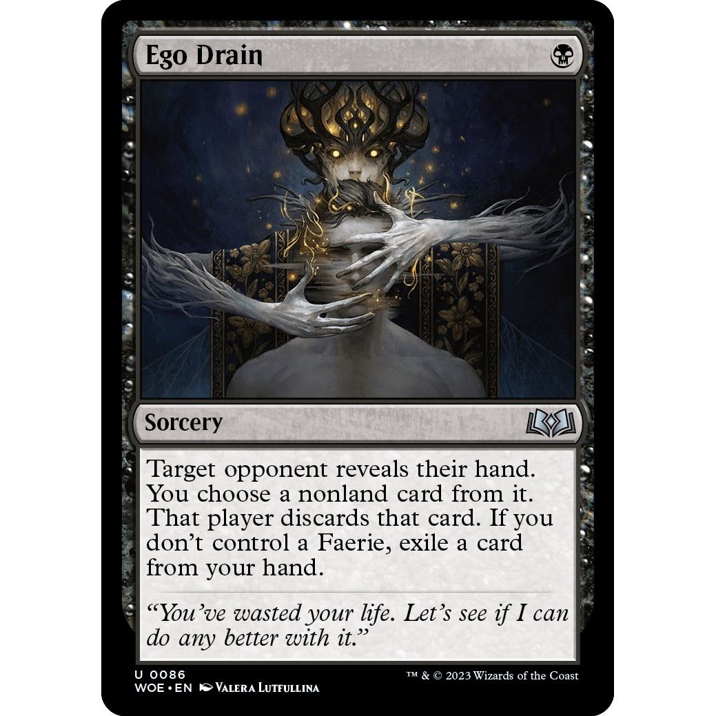 Image for Ego Drain (86) (WOE) - Magic: The Gathering