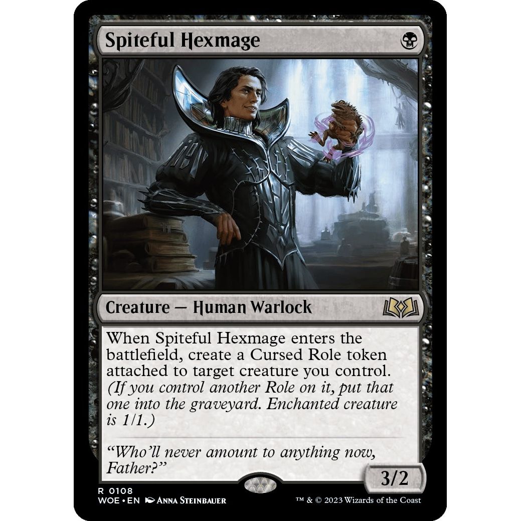 Image for Spiteful Hexmage (108) (WOE) - Magic: The Gathering