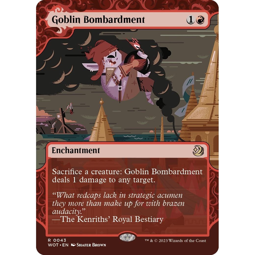 Image for Goblin Bombardment (43) (WOT) - Magic: The Gathering