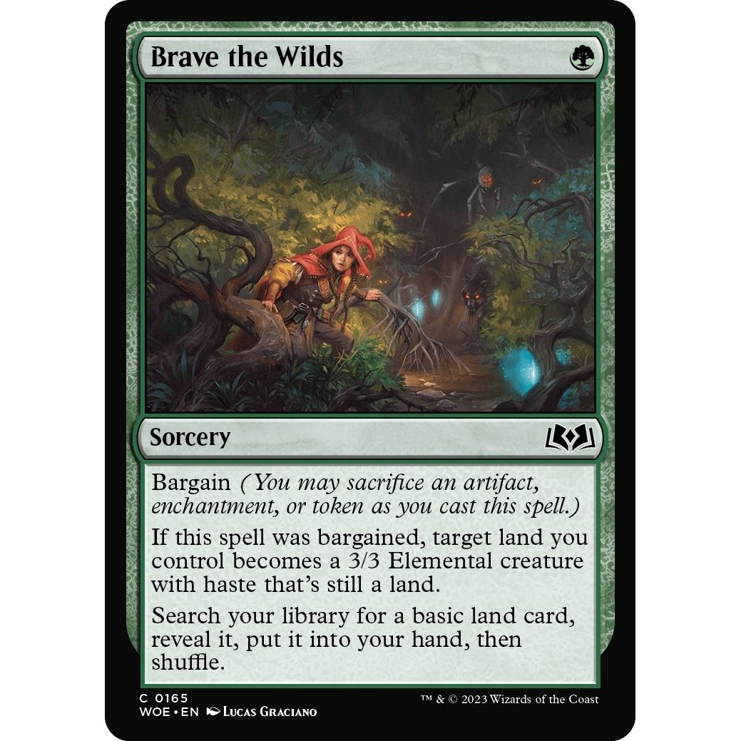 Image for Brave the Wilds (165) (WOE) - Magic: The Gathering