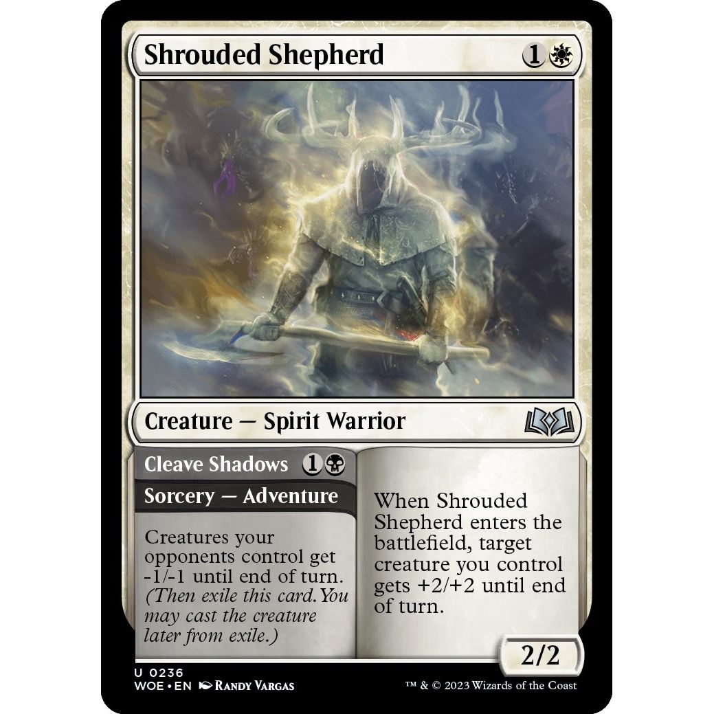 Image for Shrouded Shepherd (236) (WOE) - Magic: The Gathering