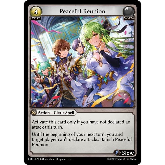 Image for Peaceful Reunion (041) (FTC) - Grand Archive TCG