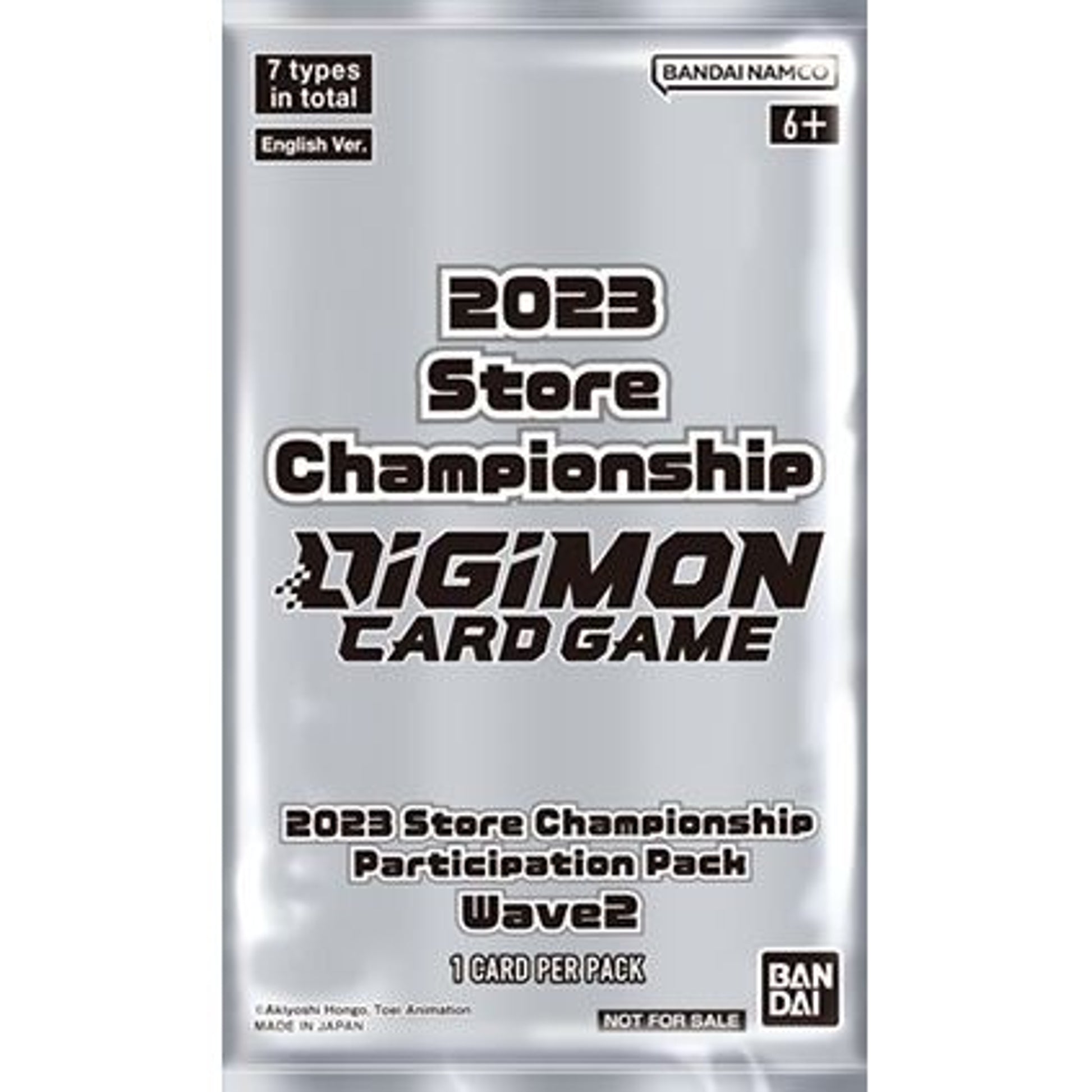 Image for 2023 Store Championship Participant Pack Wave 2 - Digimon Card Game
