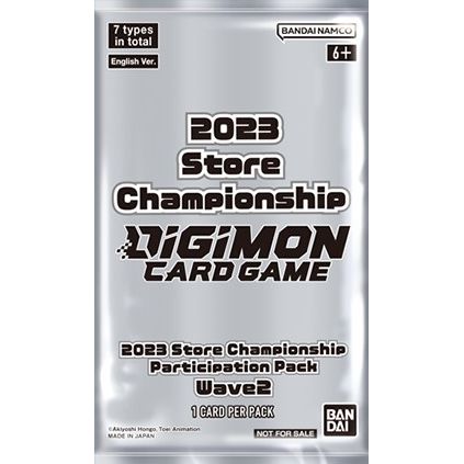 Image for 2023 Store Championship Participant Pack Wave 2 - Digimon Card Game