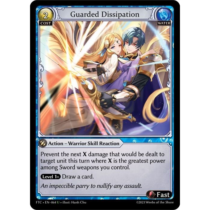 Image for Guarded Dissipation (064) (FTC) - Grand Archive TCG