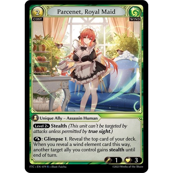 Image for Parcenet, Royal Maid (079) (FTC) - Grand Archive TCG