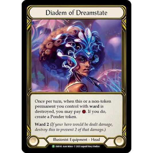 Image for Diadem of Dreamstate (Golden) - FAB143 (FAB143) (PR) - Flesh and Blood TCG