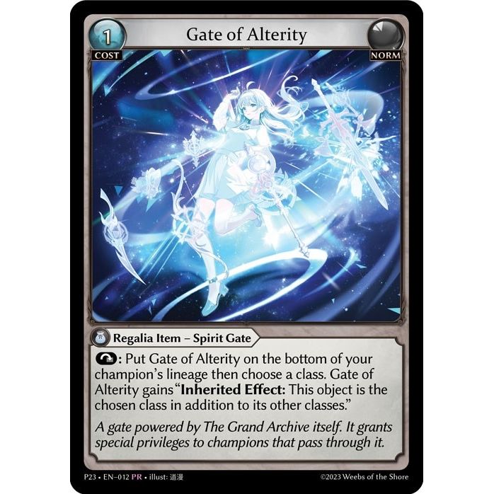 Image for Gate of Alterity (012) (P) - Grand Archive TCG