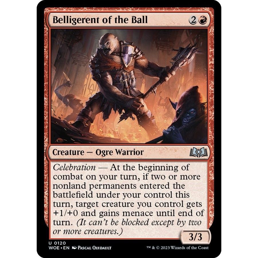 Image for Belligerent of the Ball (120) (WOE) - Magic: The Gathering
