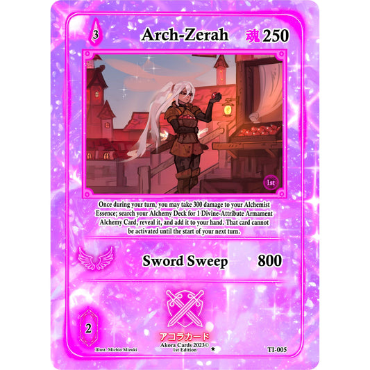 Image for Arch-Zerah (TI-005) (TI1E) - Akora TCG