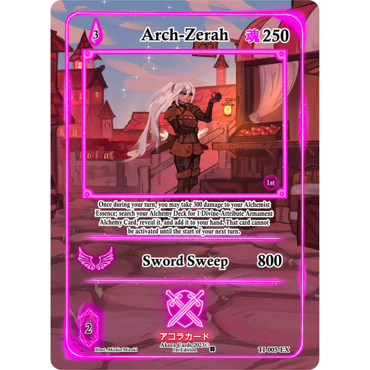 Image for Arch-Zerah (Extended Art) (TI-005-EX) (TI1E) - Akora TCG