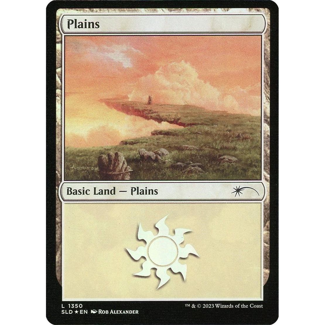 Image for Plains (1350) (1350) (SLD) - Magic: The Gathering