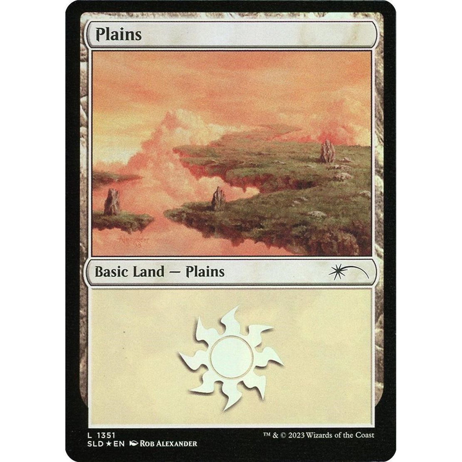 Image for Plains (1351) (1351) (SLD) - Magic: The Gathering