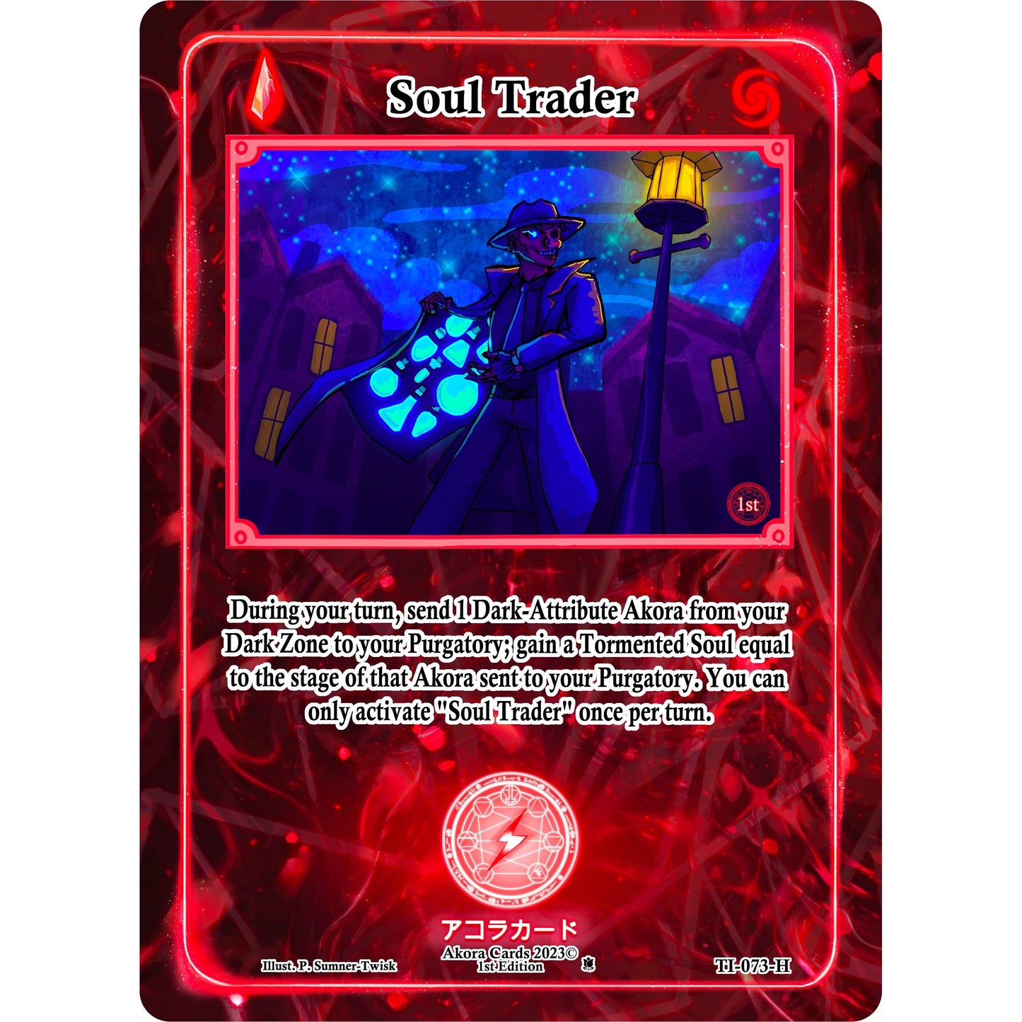 Image for Soul Trader (Holo) (TI-073-H) (TI1E) - Akora TCG