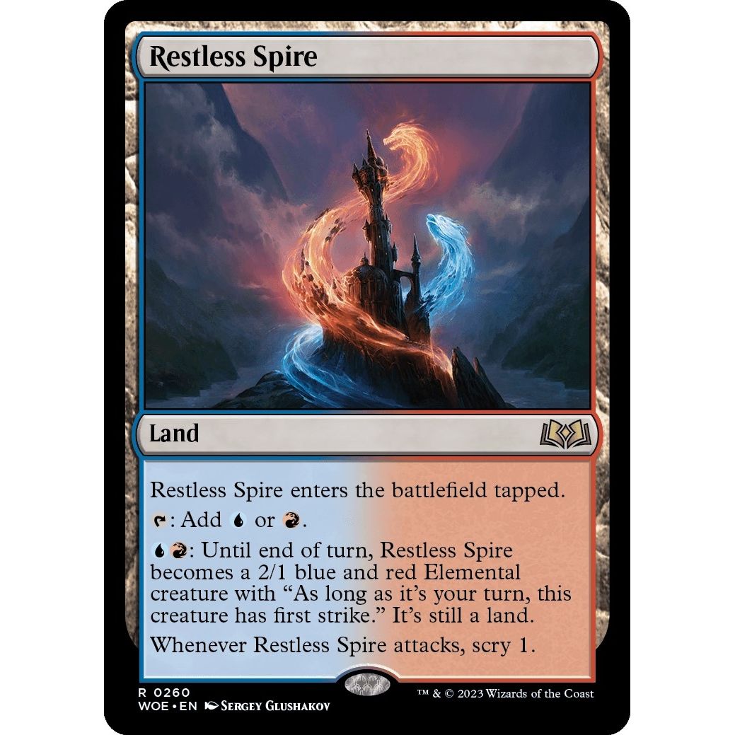 Image for Restless Spire (260) (WOE) - Magic: The Gathering