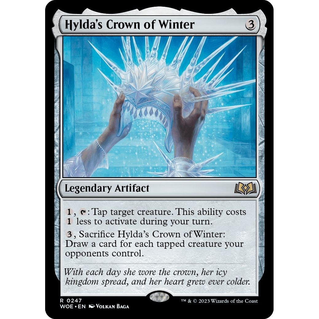 Image for Hylda's Crown of Winter (247) (WOE) - Magic: The Gathering