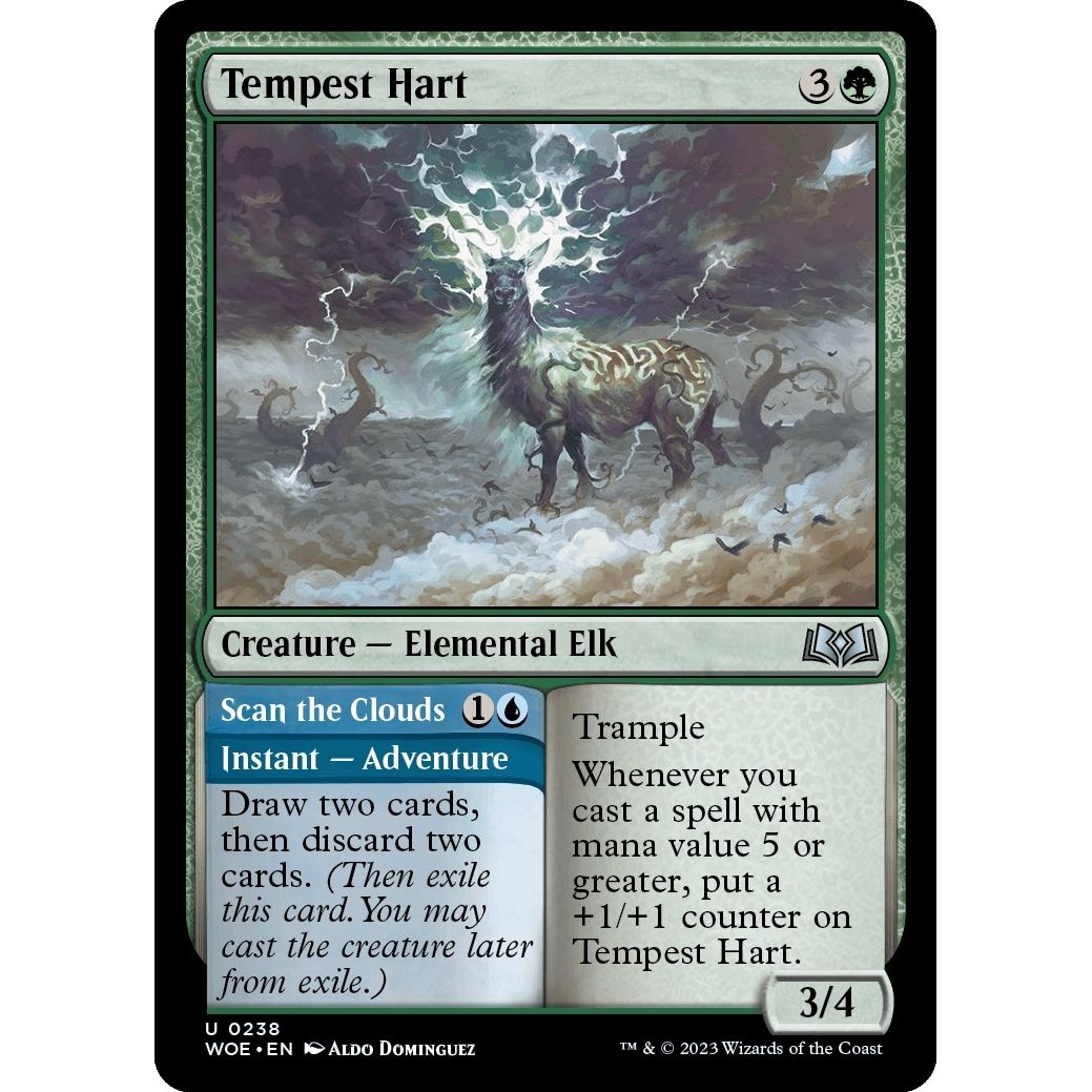 Image for Tempest Hart (238) (WOE) - Magic: The Gathering