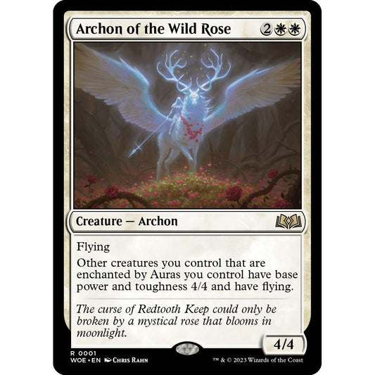 Image for Archon of the Wild Rose (1) (WOE) - Magic: The Gathering