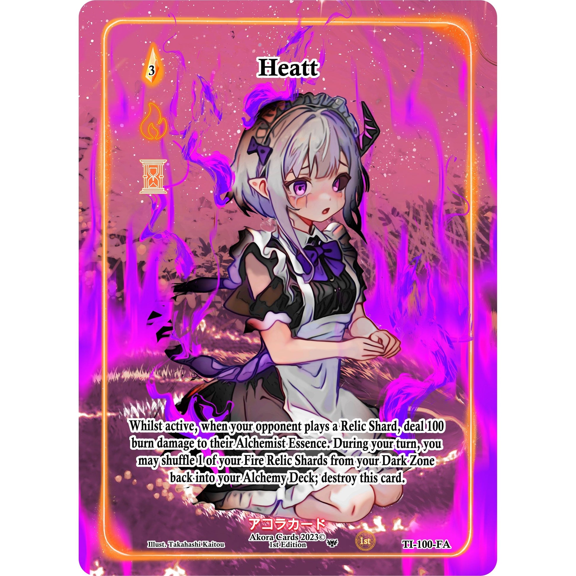 Image for Heatt (Full Art) (TI-100-FA) (TI1E) - Akora TCG