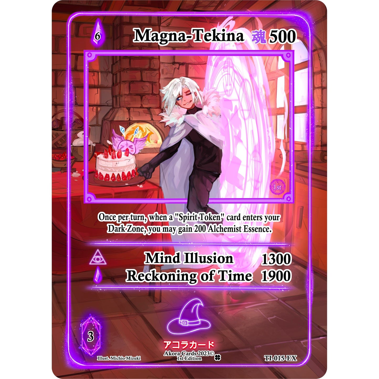Image for Magna-Tekina (Extended Art) (TI-015-EX) (TI1E) - Akora TCG